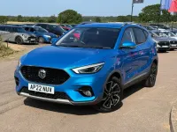 Used MG ZS Exclusive 106 HP (77 kW) 2022 Blue SUV
