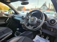 Used Audi A1 Sportback S-Line 125 HP (91 kW) 2017 Black Hatchback