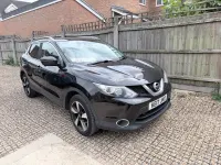 Used Nissan Qashqai N-Connecta 2017 Black SUV