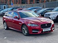 Used Jaguar XF Sportbrake R-Sport 240 HP (176 kW) 2018 Red Estate