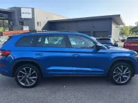 Used Skoda Kodiaq SportLine 150 HP (110 kW) 2023 Race blue metallic SUV