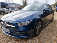 Used Mercedes A200 Executive 163 HP (119 kW) 2020 Blue Hatchback
