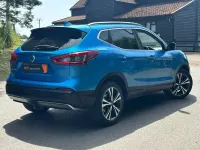 Used Nissan Qashqai N-Connecta 110 HP (80 kW) 2018 Blue SUV