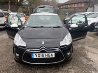 Used DS Automobiles DS3 2016 Black Hatchback