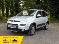 Used Fiat Panda Trekking 85 HP (62 kW) 2014 Silver Hatchback