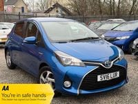 Used Toyota Yaris Hybrid 2016 Blue Hatchback