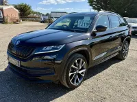 Used Skoda Kodiaq SportLine 187 HP (137 kW) 2019 Black SUV