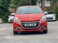 Used Peugeot 208 Allure 2017 Orange Hatchback