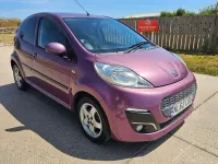 Used Peugeot 107 Allure 68 HP (50 kW) 2012 Mauve/purple Hatchback