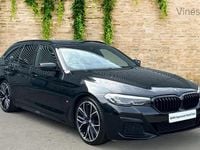 Used BMW 530 M Sport 286 HP (210 kW) 2021 Black Estate