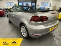 Used VW Golf SE 105 HP (77 kW) 2011 Silver Cabriolet