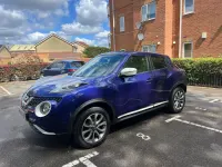 Used Nissan Juke Tekna 110 HP (80 kW) 2014 Blue SUV