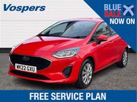 Used Ford Fiesta Trend 123 HP (90 kW) 2022 Red Hatchback