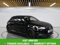Used Audi A1 Sportback S-Line 125 HP (91 kW) 2018 Black Hatchback