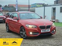 Usado BMW 220 Sport Line 2016 Rojo Coupe