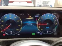 Used Mercedes A250 AMG line 218 HP (160 kW) 2021 Silver Sedan