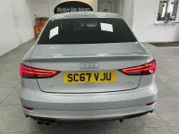 Used Audi A3 Black Edition 150 HP (110 kW) 2018 Silver Sedan