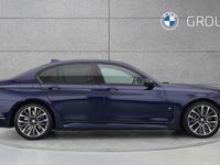 Used BMW 740 M Sport 340 HP (250 kW) 2021 Tanzanite blue Sedan