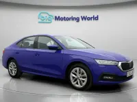 Used Skoda Octavia SE Technology 201 HP (147 kW) 2023 Blue Hatchback