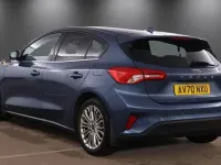 Begagnad Ford Focus Titanium X 125 HK (91 kW) 2020 Blå Halvkombi
