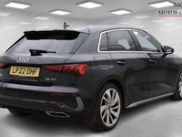 Used Audi A3 Sportback S-Line 2022 Black Hatchback