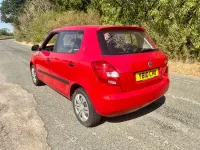 Used Skoda Fabia 2010 Red Hatchback