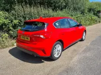 Used Ford Focus Titanium 2019 Red Hatchback