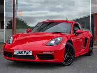 Used Porsche Cayman 2016 Red Coupe