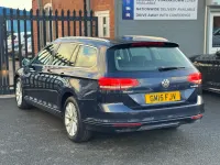 Used VW Passat SE 120 HP (88 kW) 2015 Blue Estate