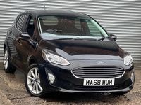 Used Ford Fiesta Titanium 2018 Black Hatchback