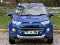 Used Ford Ecosport Titanium 125 HP (91 kW) 2015 Blue SUV