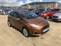 Used Ford Fiesta Titanium 2015 Bronze Hatchback