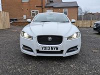 Used Jaguar XF 200 HP (147 kW) 2013 White Sedan