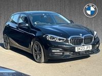 Used BMW 118 Sport Line 136 HP (100 kW) 2023 Black Hatchback
