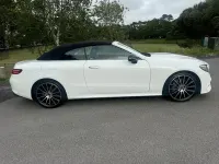 Used Mercedes E220 AMG line 2021 White Cabriolet