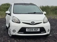 Used Toyota Aygo 2014 White Hatchback