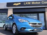 Used Vauxhall Corsa 75 HP (55 kW) 2017 Blue Hatchback