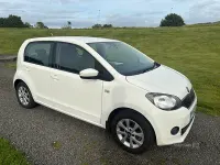 Used Skoda Citigo Elegance 75 HP (55 kW) 2013 White Hatchback