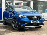 Used Vauxhall Grandland X 129 HP (94 kW) 2020 Blue SUV