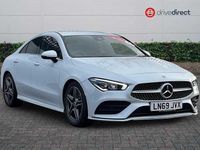 Used Mercedes CLA200 AMG line 163 HP (119 kW) 2020 White Coupe