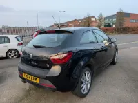 Begagnad Seat Ibiza FR 2012 Svart Halvkombi