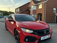 Used Honda Civic SR 2017 Red Hatchback