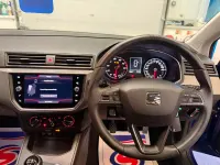 Used Seat Ibiza SE Technology 95 HP (69 kW) 2019 Blue Hatchback