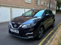Used Nissan Qashqai N-Connecta 115 HP (84 kW) 2018 Black SUV