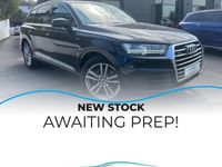 Begagnad Audi Q7 S-Line 218 HK (160 kW) 2016 Blå SUV