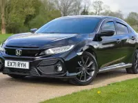 Used Honda Civic SR 126 HP (92 kW) 2021 Black Hatchback
