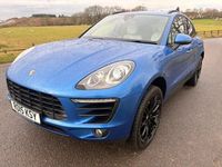 Used Porsche Macan 258 HP (189 kW) 2015 Blue SUV