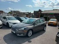 Used Ford Focus Titanium 2016 Brown Hatchback