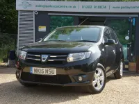 Used Dacia Sandero Lauréate 75 HP (55 kW) 2015 Black Hatchback
