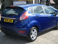 Used Ford Fiesta Zetec 82 HP (60 kW) 2014 Blue Hatchback